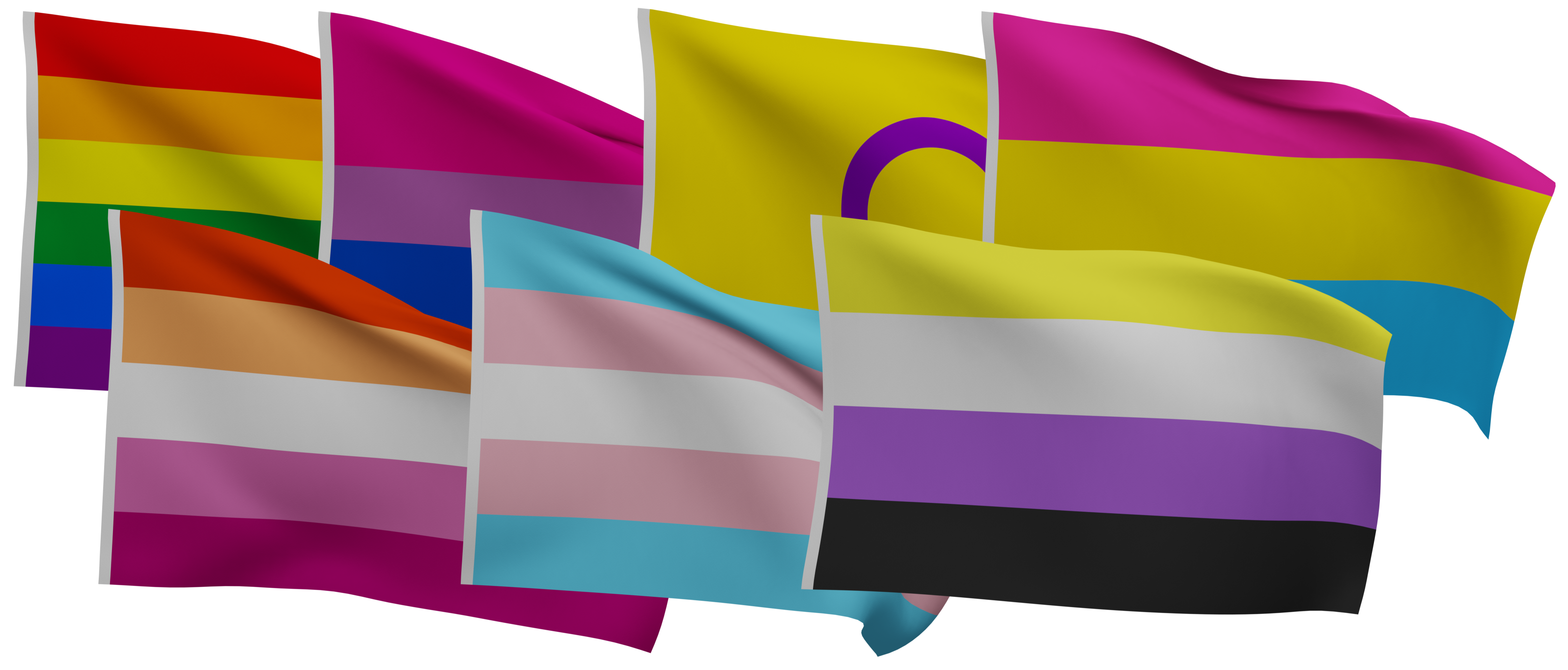 LGBTQ FLAGS 1